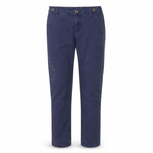 John Rocha Boys Blue Chino Trousers Age 6 Adjustable Waist