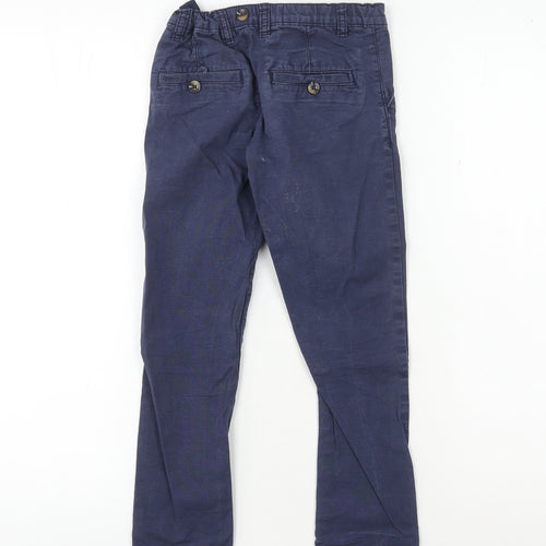 John Rocha Boys Blue Chino Trousers Age 6 Adjustable Waist