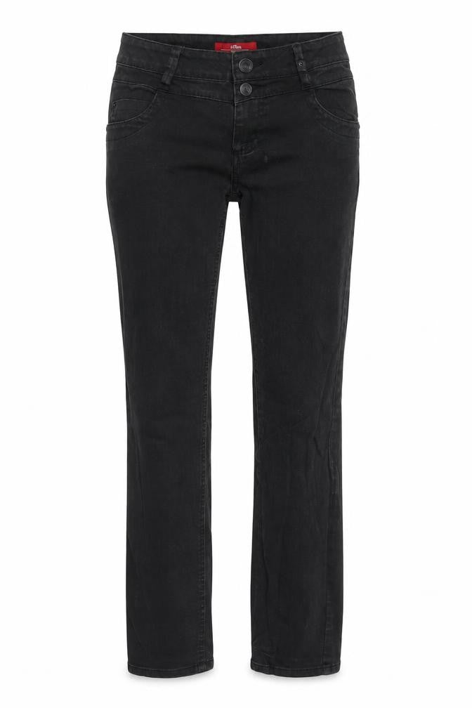 s.Oliver Women's Black Slim Skinny Jeans Size 12