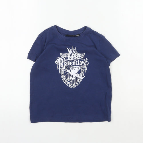 Harry Potter Boys Ravenclaw T-Shirt Blue 5-6 Years