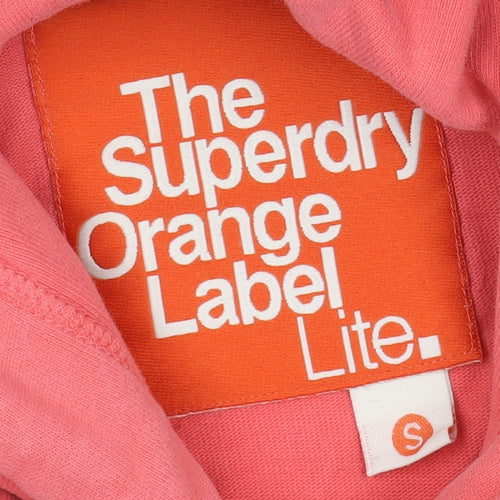 Superdry Women’s Pink Pullover Hoodie Size S