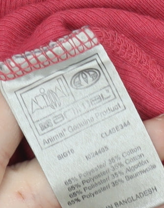 Animal Women's Red Camisole Tank Top Size 10