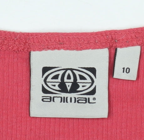 Animal Women's Red Camisole Tank Top Size 10