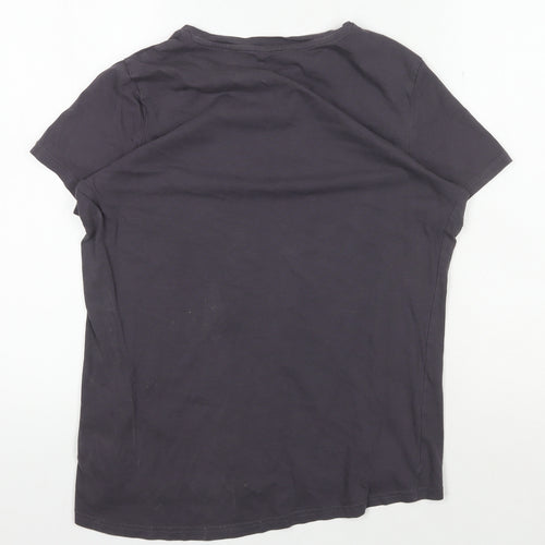Puma Women's Black Crew Neck T-Shirt, Size 14