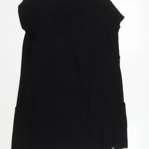 Laura Ashley Women's Black Multi Floral Dress Size 14