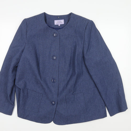 Honor Millburn Women's Blue Blazer Size 18