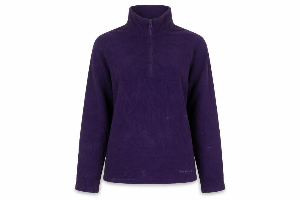 Peter Storm Women's Purple 1/4 Zip Pullover, Size 14