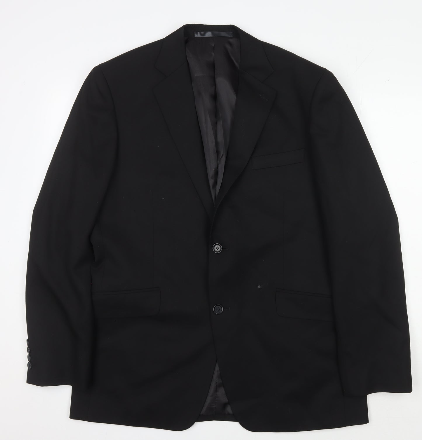 Dehavilland Men's Black Blazer 42 Regular Fit
