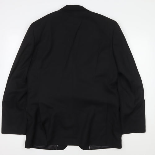 Dehavilland Men's Black Blazer 42 Regular Fit