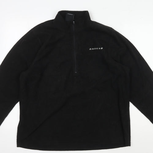 Dare 2b Men's Black XL Fleece Pullover Sweatshirt