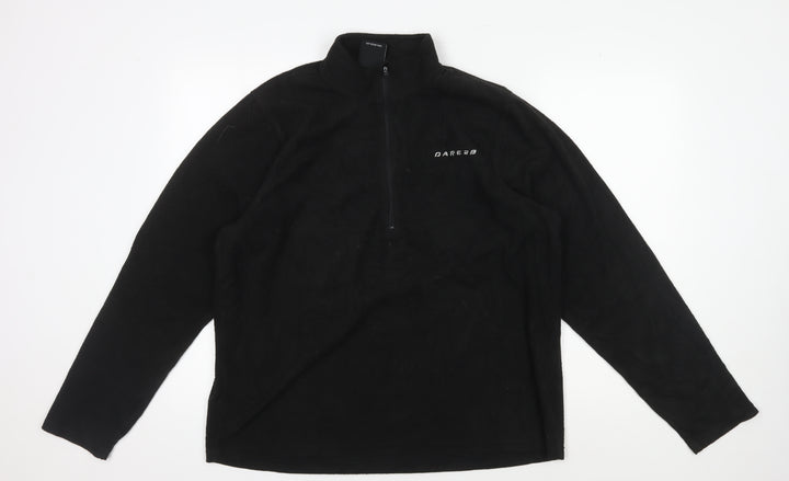 Dare 2b Men's Black XL Fleece Pullover Sweatshirt