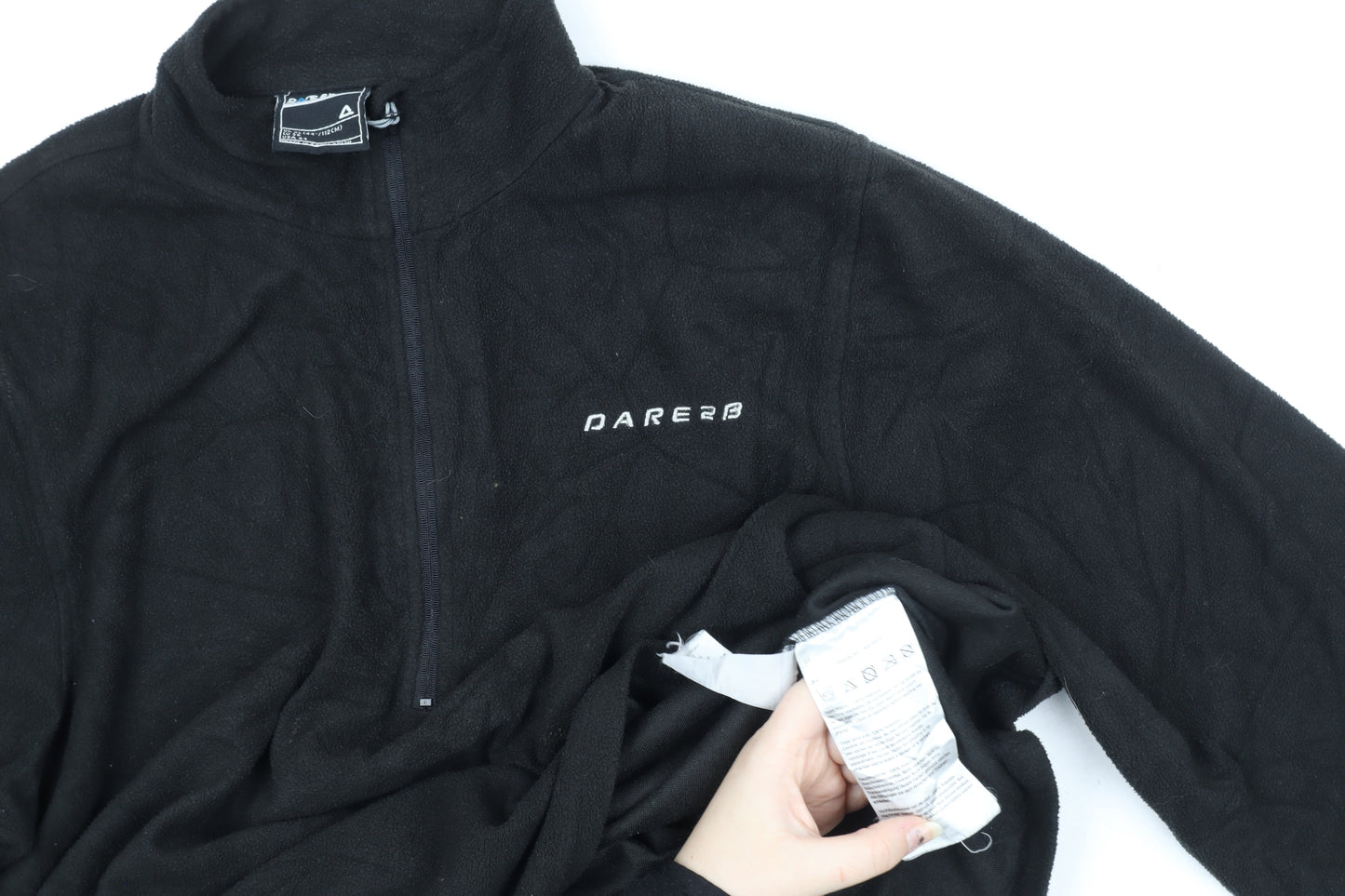 Dare 2b Men's Black XL Fleece Pullover Sweatshirt