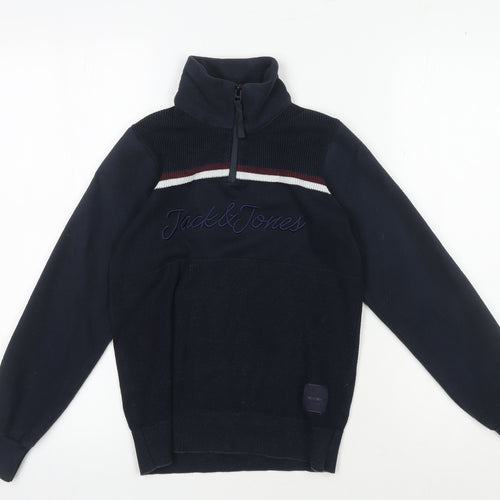 Jack & Jones Boys Black Pullover Sweatshirt - Size 12