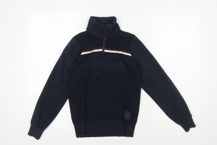 Jack & Jones Boys Black Pullover Sweatshirt - Size 12