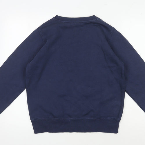Zara Unisex Blue Pullover Sweatshirt - M, Casual Comfort