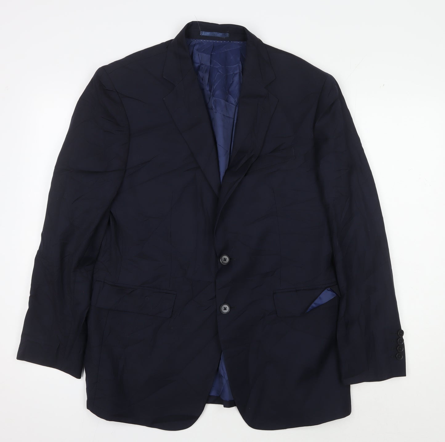 Charles Tyrwhitt Men's Blue Blazer 40S