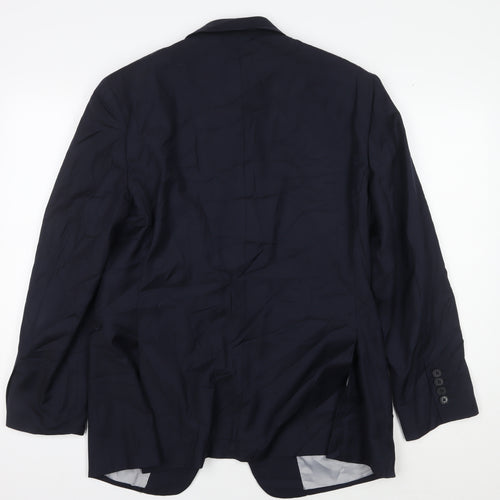 Charles Tyrwhitt Men's Blue Blazer 40S
