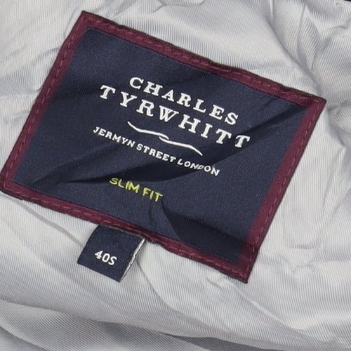 Charles Tyrwhitt Men's Blue Blazer 40S