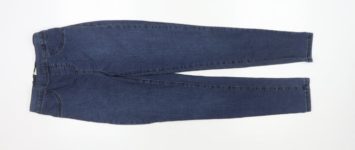 White Stuff Women’s Blue Jegging, Size 8 - Elastic Waist