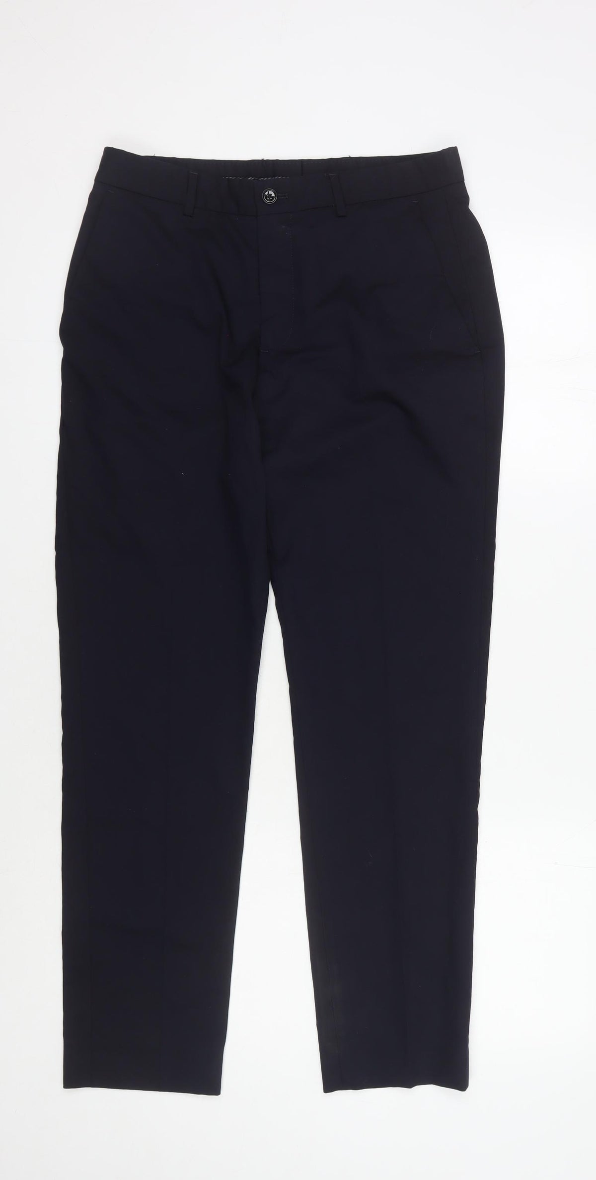 zara black dress pants Men's Size 29 Formal Wear – Preworn Side pockets and back Talla:XSMALL erk06-patentdarkblue Emerald Mommy and Me