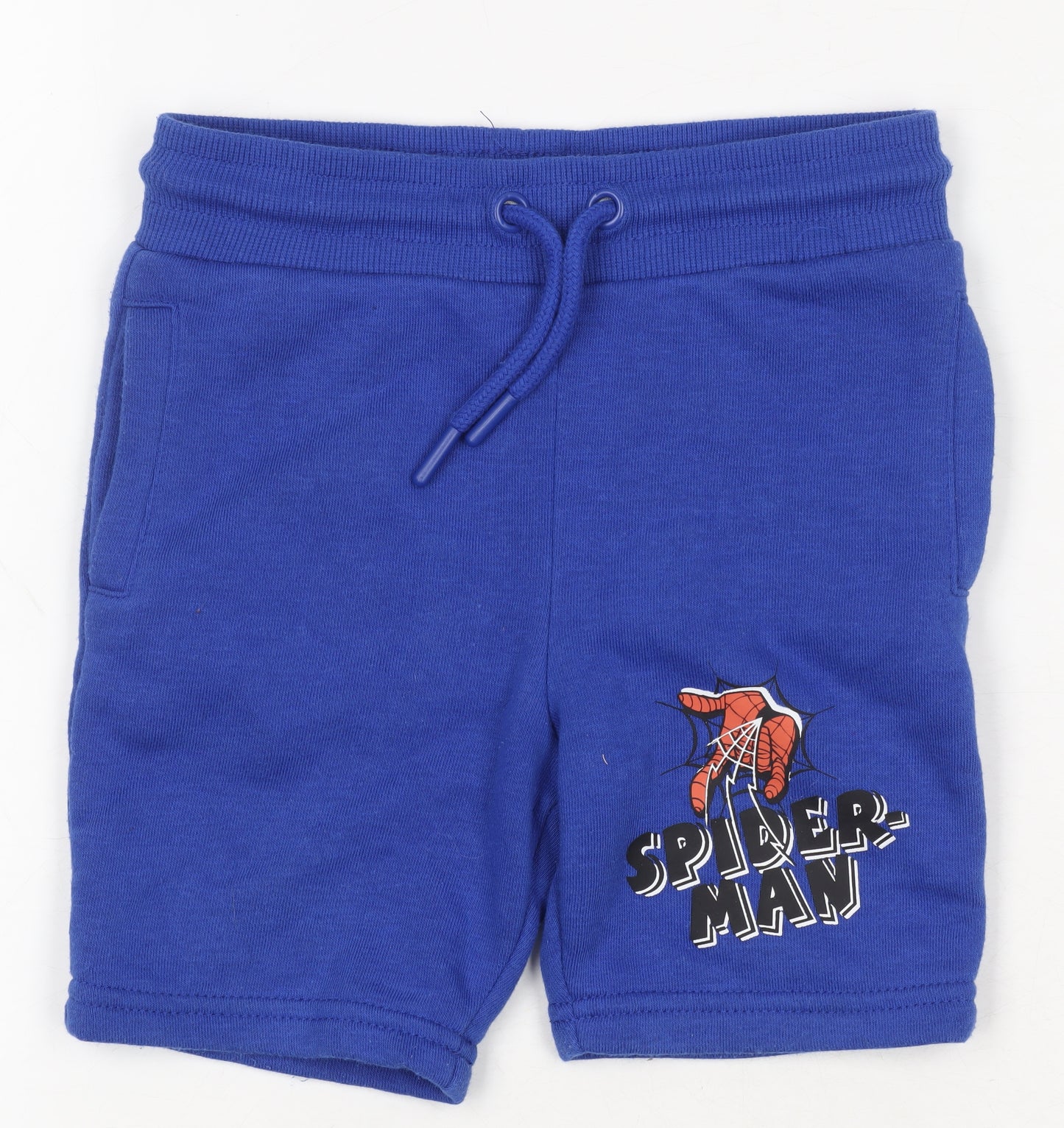 Marvel Boys Blue Spider-Man Sweat Shorts 2-3 Years