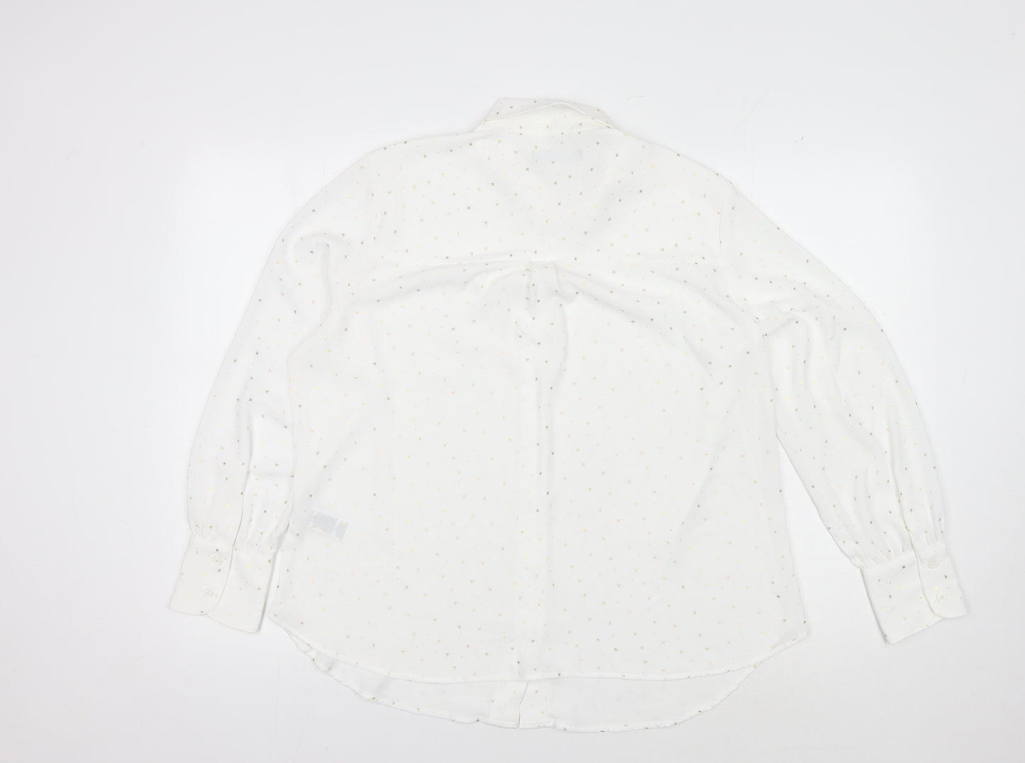 Marks and Spencer Women’s White Button-Up Shirt