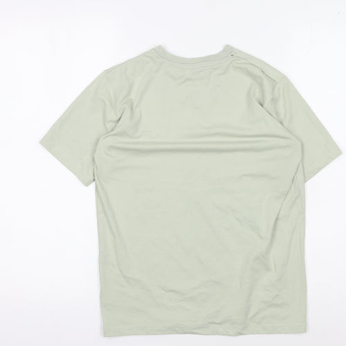 DKNY Girls Green T-Shirt - 13 Years, Graphic Print Casual Tee