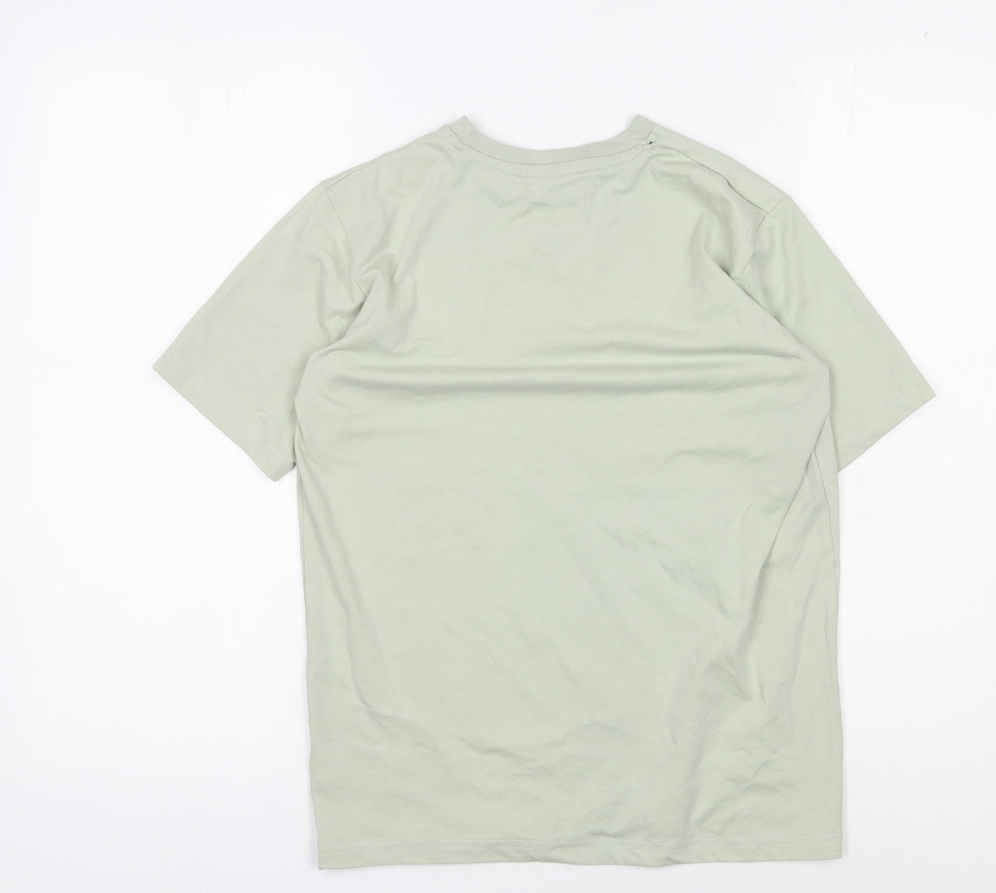 DKNY Girls Green T-Shirt - 13 Years, Graphic Print Casual Tee