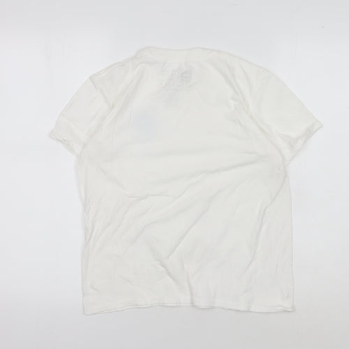 Football Association White XS T-Shirt Unisex Cotton Classic
