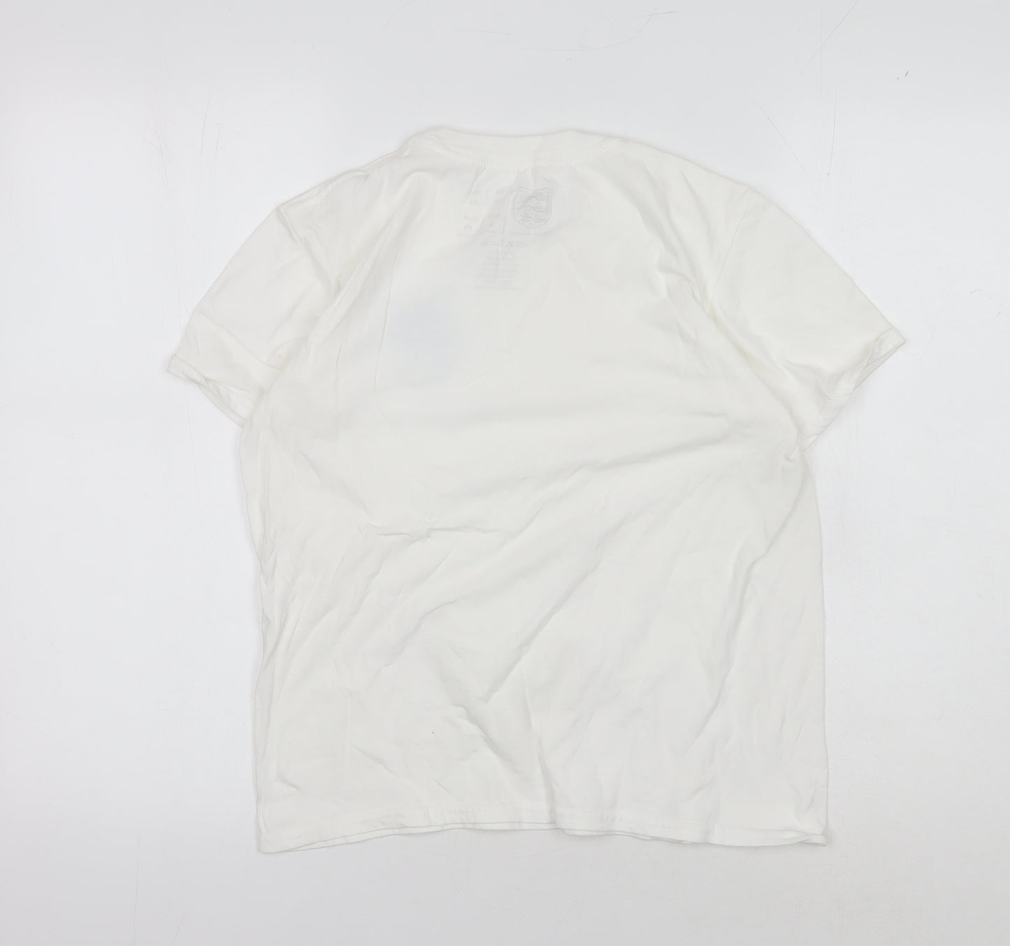 Football Association White XS T-Shirt Unisex Cotton Classic