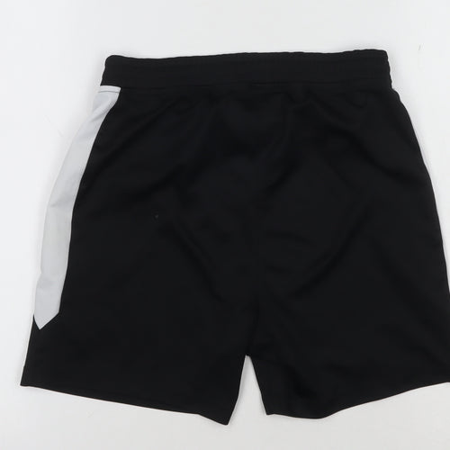 Castore Black Unisex Kids Athletic Football Shorts