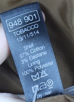 M&Co. Women's Brown Trench Coat Size 16