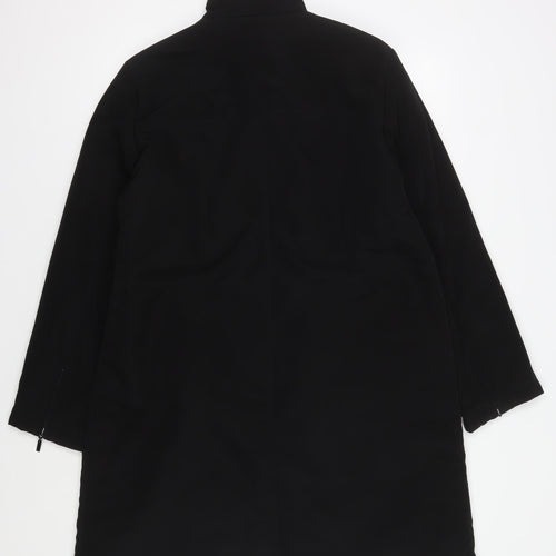 Jacques Vert Women's Black Polyester Coat L