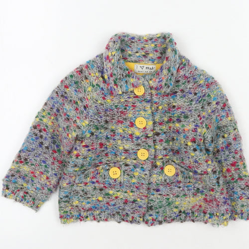 Next Multicoloured Unisex Baby Cardigan, 9-12 Months