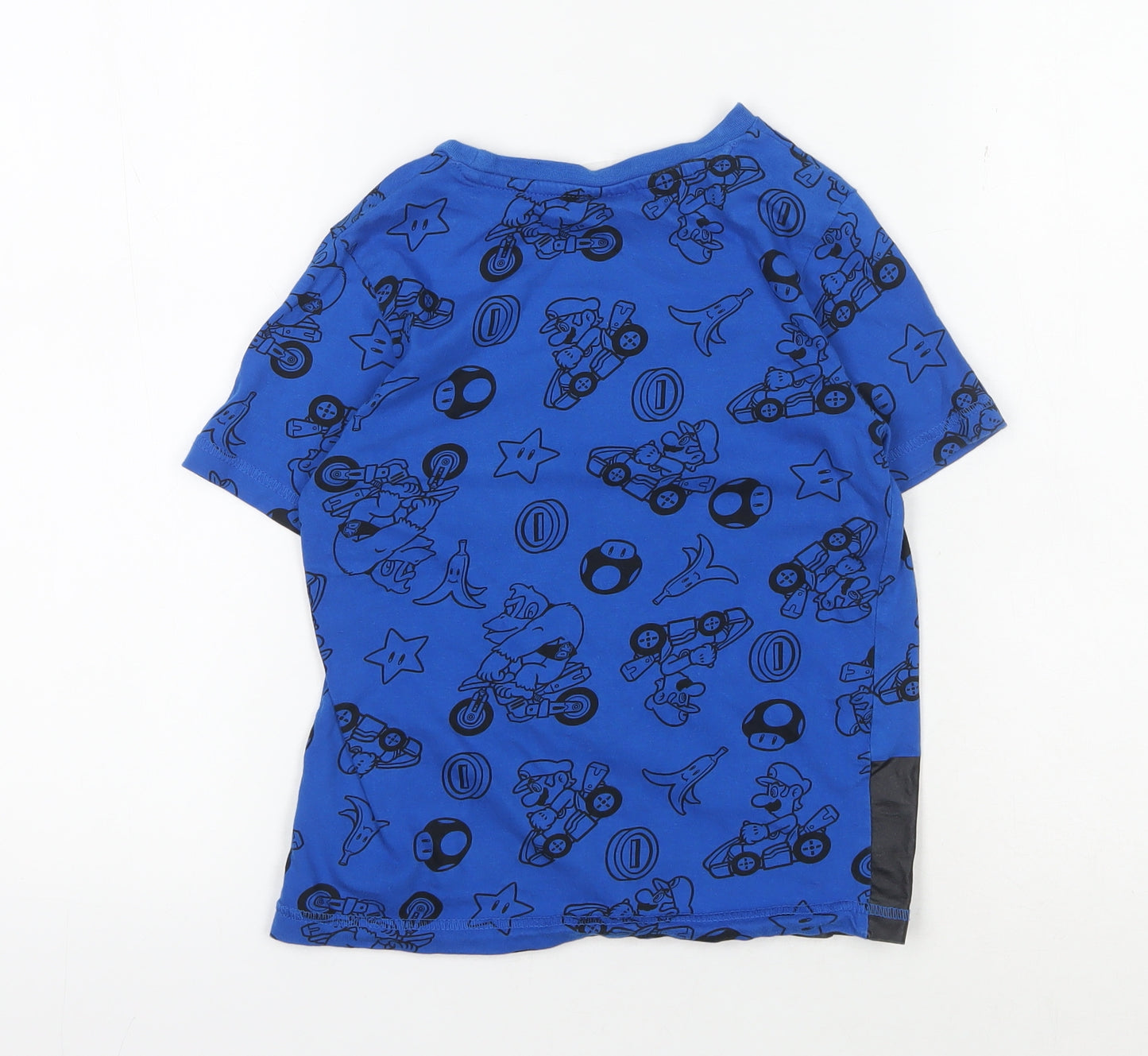 Mario Kart Boys Blue Graphic T-Shirt 6-7 Years