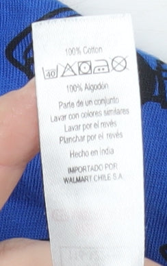 Mario Kart Boys Blue Graphic T-Shirt 6-7 Years