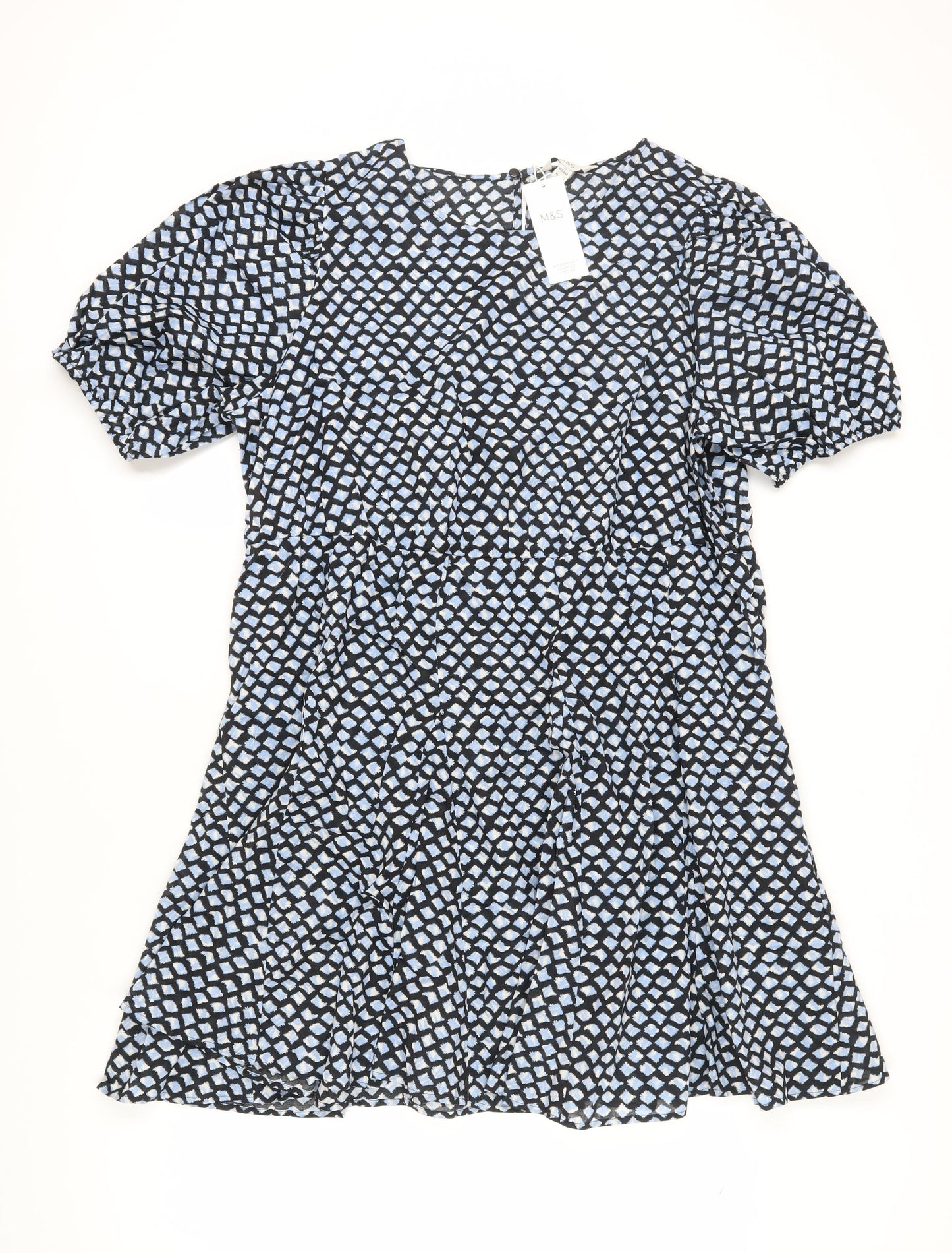 Marks and Spencer Women's Geometric Shift Dress