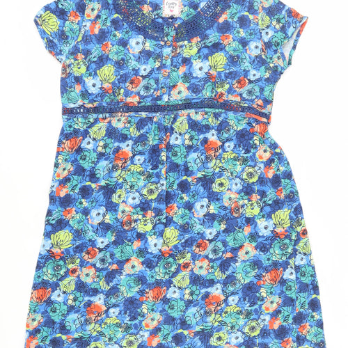 Country Rose Women's Multicoloured Floral Shift Dress Size 20