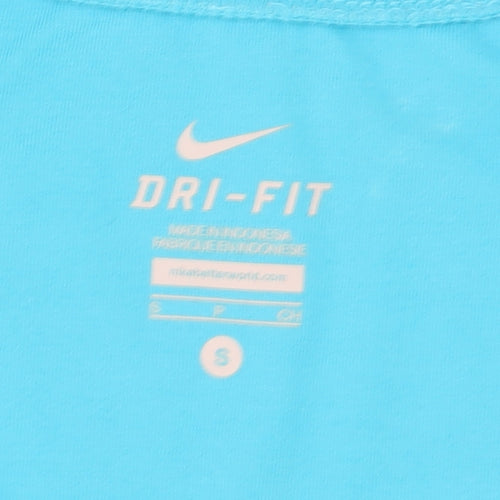 Nike Women's Blue Tank Top - Size S, Athletic Fit