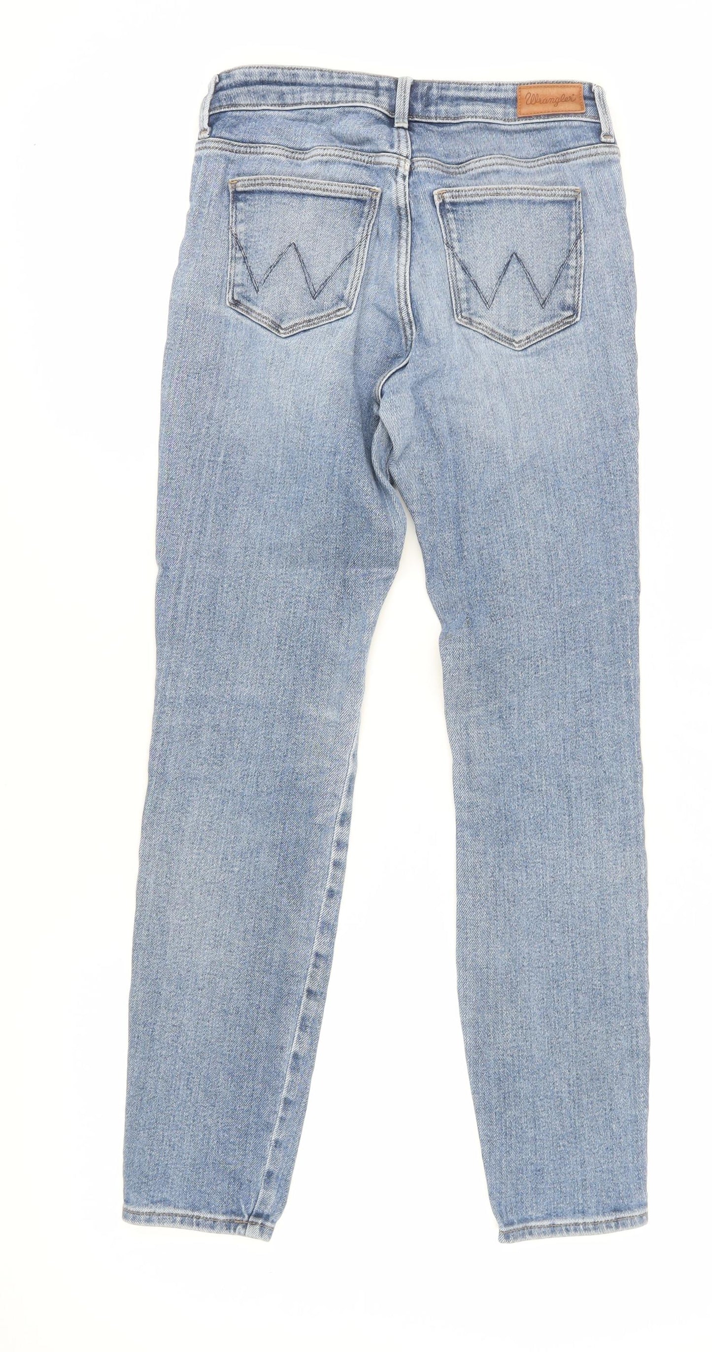 Wrangler Women's Blue Skinny Jeans Size 8 Slim Denim