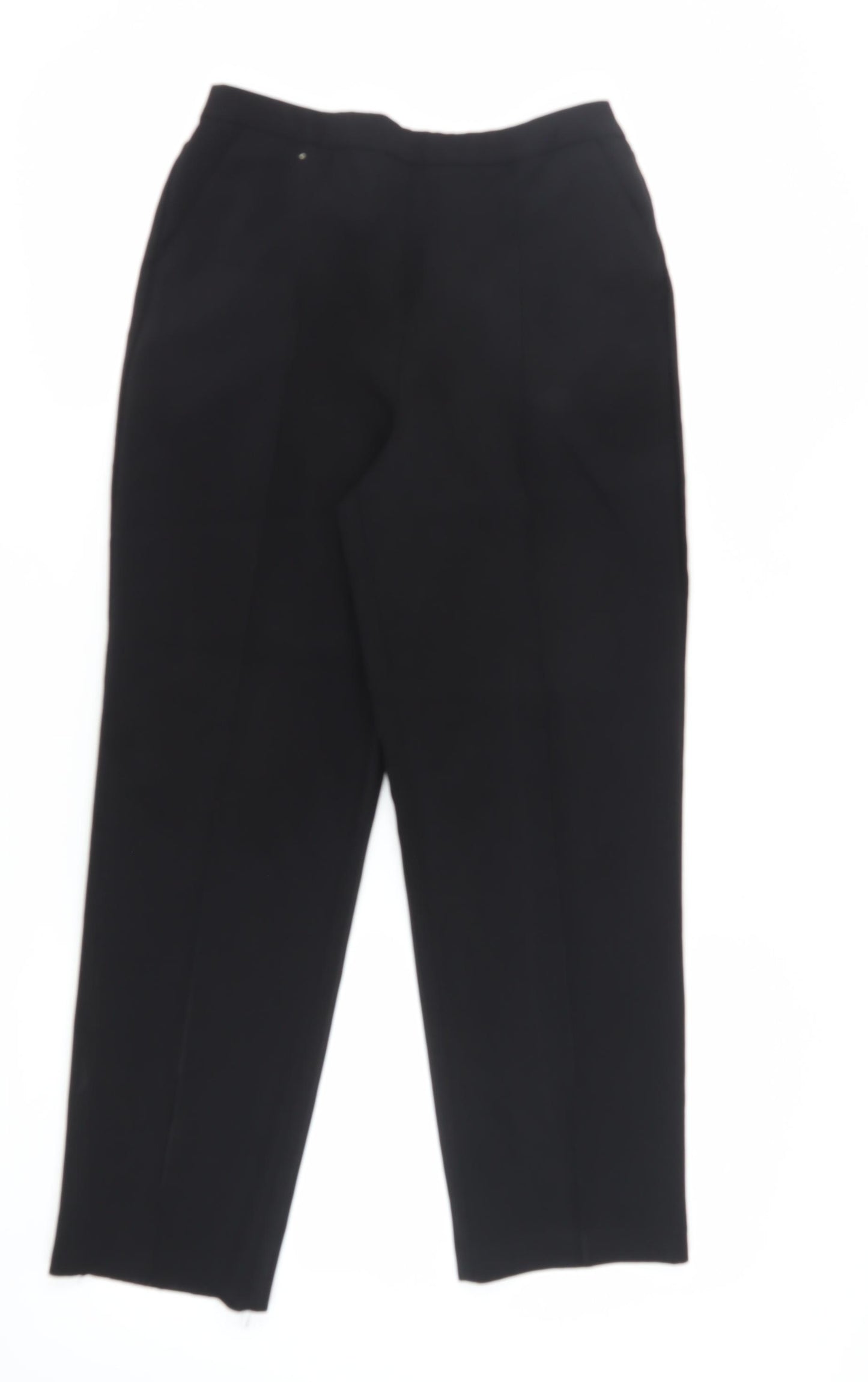 Isle Women's Black Straight Trousers Size 12