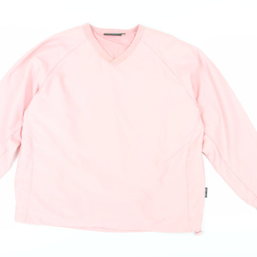 Glenmuir Women's Pink Pullover Sweatshirt, Size M