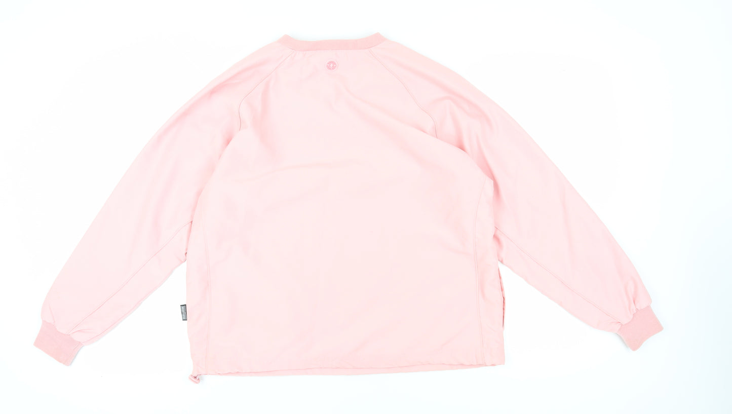 Glenmuir Women's Pink Pullover Sweatshirt, Size M
