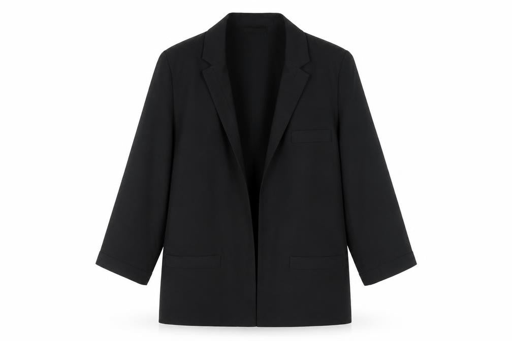 Jacques Vert Women's Black Blazer Size 12 Classic Jacket