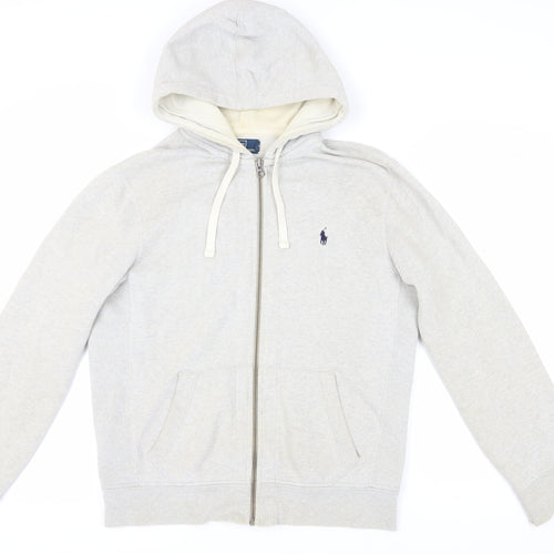 Polo Ralph Lauren Men's Grey Full Zip Hoodie M