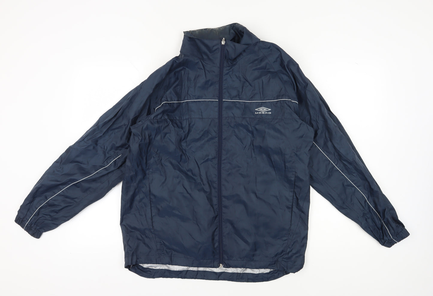 Umbro Men's Blue S Track Jacket Lightweight