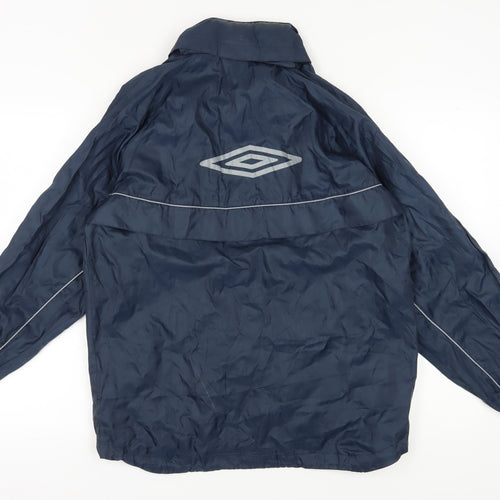 Umbro Men's Blue S Track Jacket Lightweight