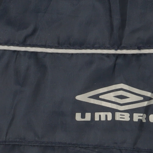 Umbro Men's Blue S Track Jacket Lightweight