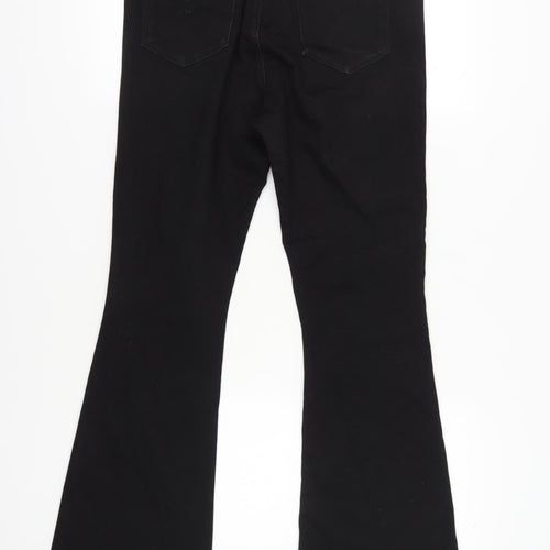 BIBA Women's Black Flared Jeans Size 14 - Stylish & Comfortable
