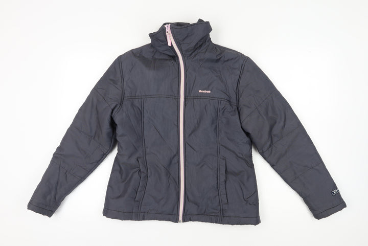 Reebok Women's Black Puffer Jacket Size 14